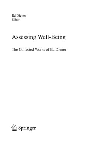 Assessing Well-Being
