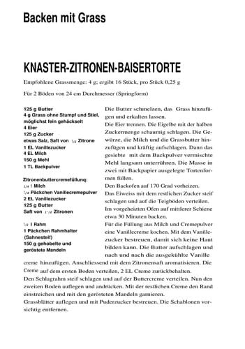 Berauschend gut backen mit Hanf