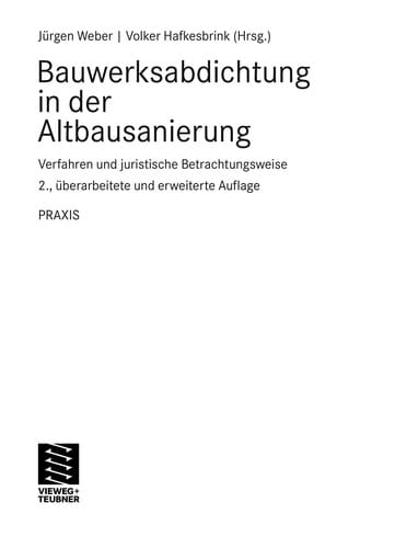 Bauwerksabdichtung in der Altbausanierung