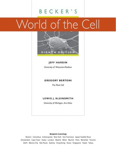 Becker's world of the cell