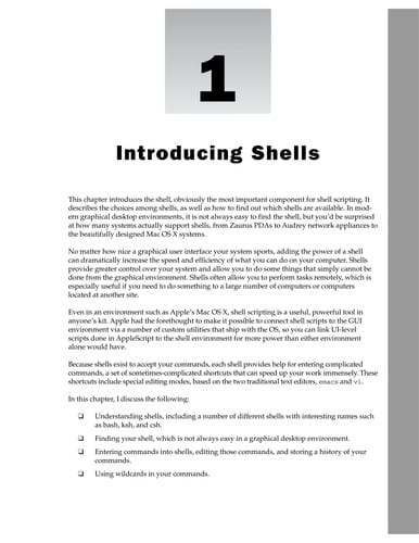 Beginning shell scripting