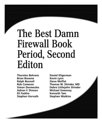 Best damn firewall book period