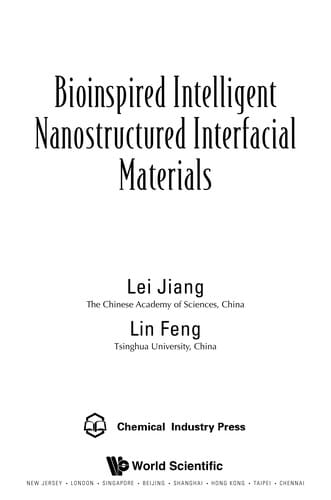 Bioinspired intelligent nanostructured interfacial materials