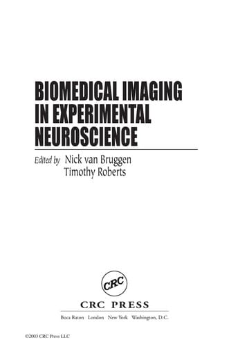 Biomedical imaging in experimental neuroscience