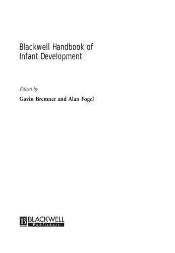 Blackwell handbook of infant development