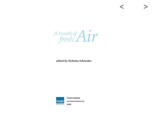 A breath of fresh air