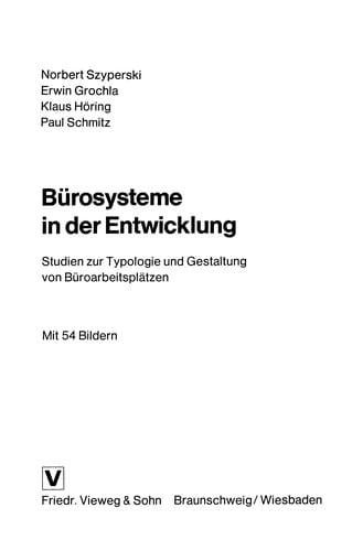 Bürosysteme in der Entwicklung
