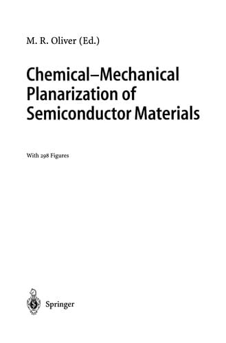 Chemical-Mechanical Planarization of Semiconductor Materials