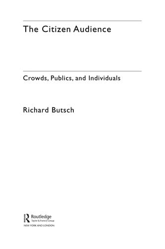 The citizen audience
