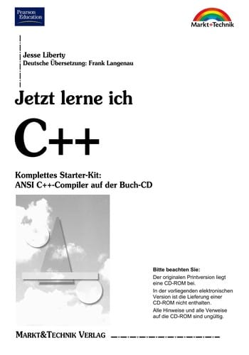 Jetzt lerne ich C++