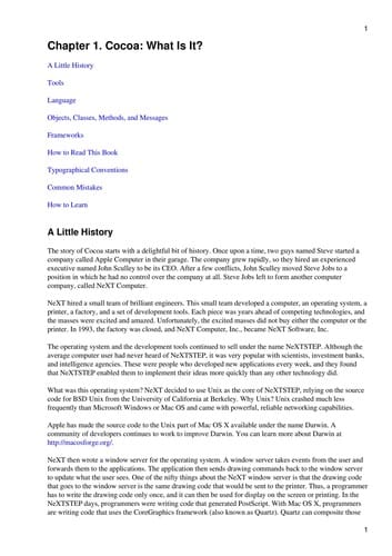 Cocoa programming for Mac OS X