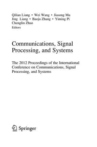 Communications, Signal Processing, and Systems