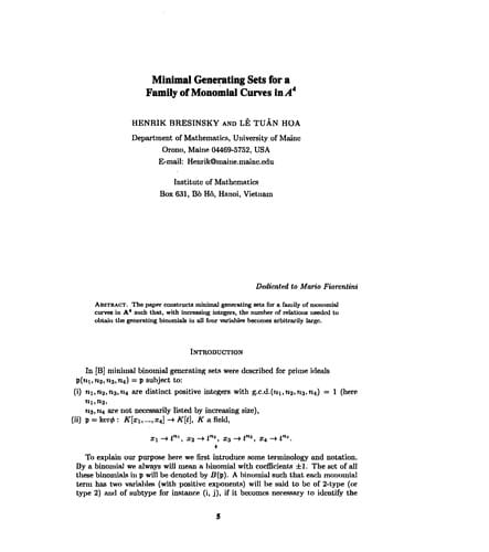 Commutative algebra and algebraic geometry