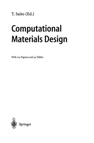 Computational Materials Design