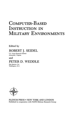 Computer-Based Instruction in Military Environments
