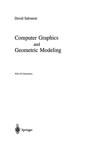 Computer Graphics and Geometric Modeling
