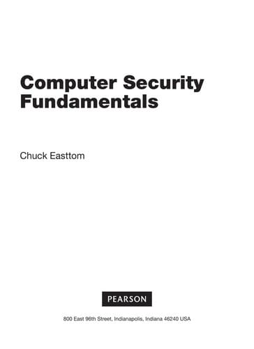 Computer security fundamentals