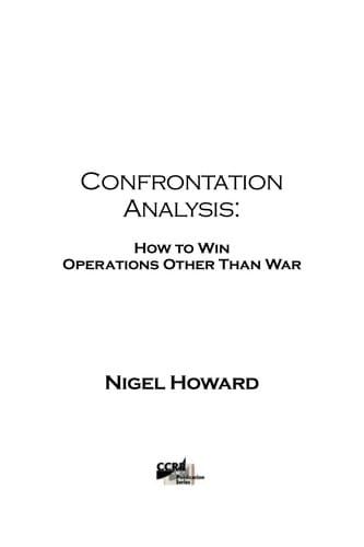 Confrontation analysis