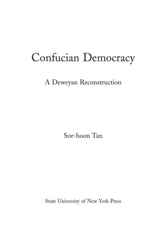 Confucian democracy