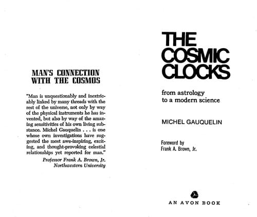 The cosmic clocks