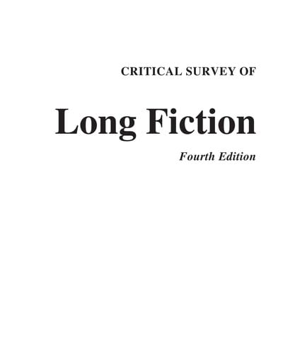 Critical survey of long fiction