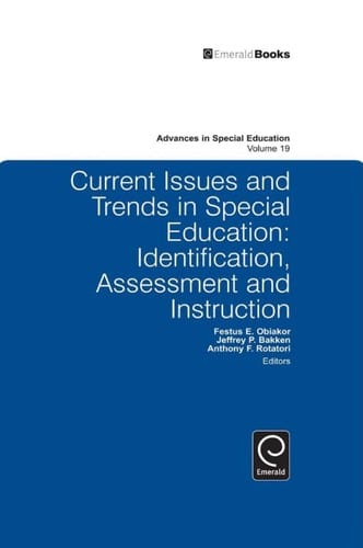 Current issues and trends in special education