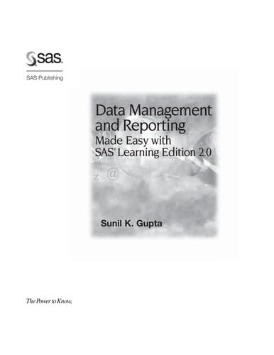 Data management and reporting
