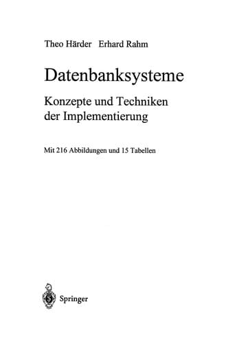 Datenbanksysteme