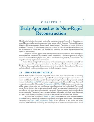 Deformable surface 3D reconstruction from monocular images