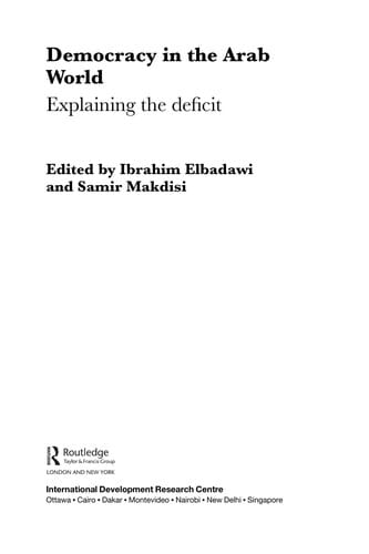 Democracy in the Arab world