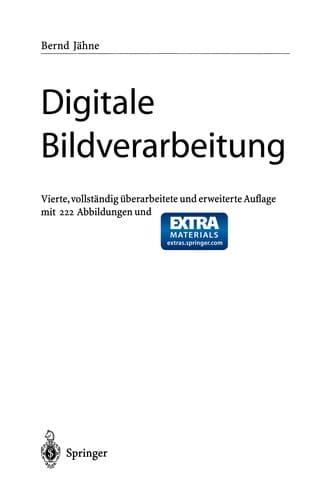 Digitale Bildverarbeitung