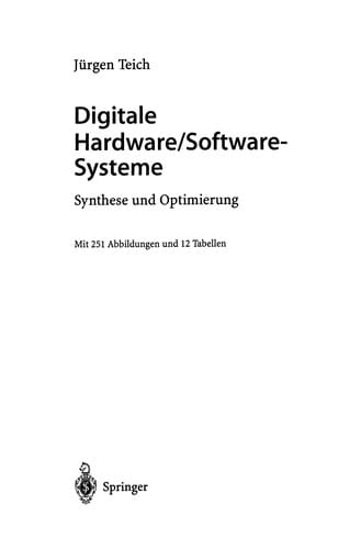 Digitale Hardware/Software-Systeme