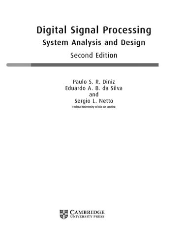 Digital signal processing
