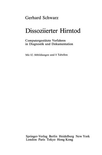 Dissoziierter Hirntod