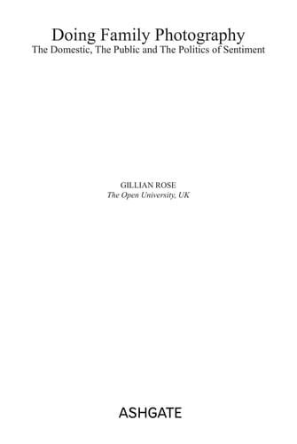 Doing family photography