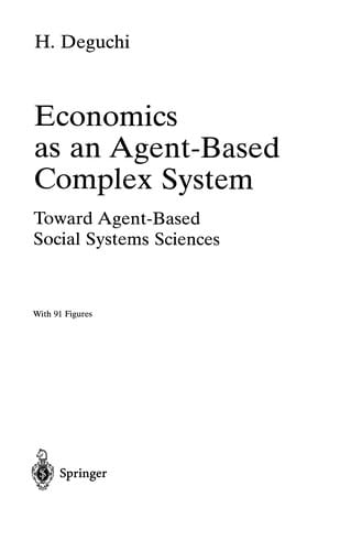 Economics As An Agent-Based Complex System