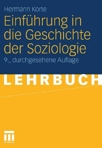 Einfu hrung in die Geschichte der Soziologie