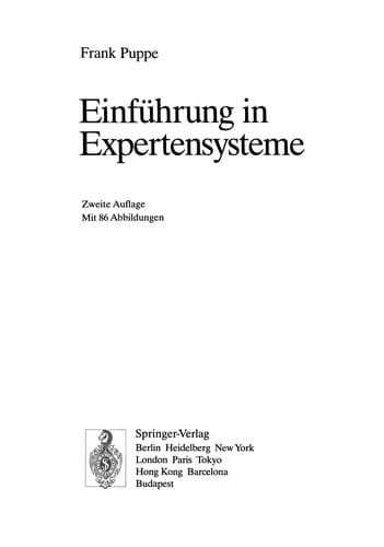 Einführung in Expertensysteme