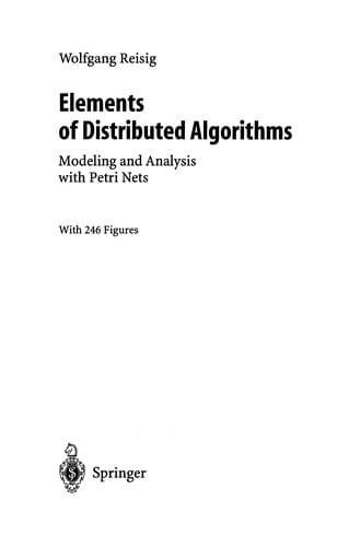Elements of Distributed Algorithms