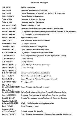 Éléments d'analyse