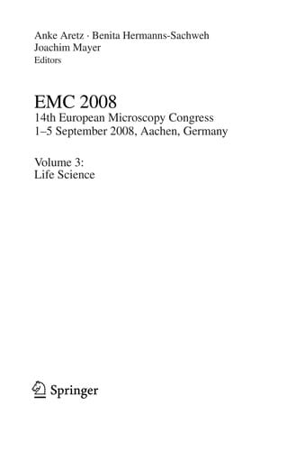 EMC 2008 14th European Microscopy Congress 1–5 September 2008, Aachen, Germany