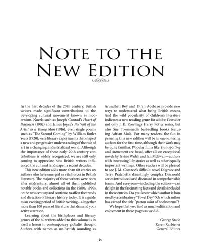 Encyclopedia of British writers, 1800 to the present