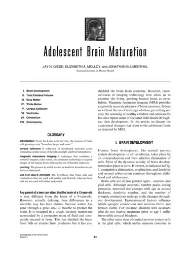 Encyclopedia of the human brain