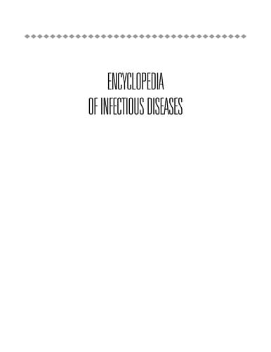 Encyclopedia of infectious diseases
