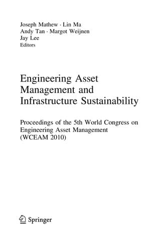 Engineering Asset Management and Infrastructure Sustainability