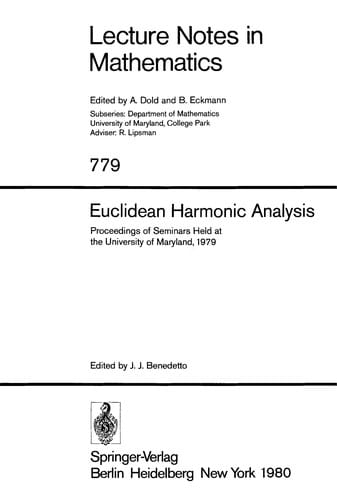 Euclidean harmonic analysis