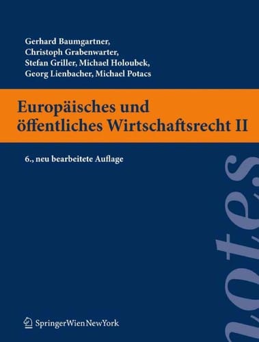 Europäisches und öffentliches Wirtschaftsrecht