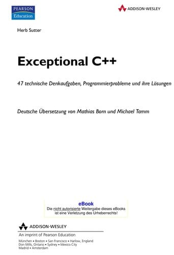 Exceptional C++