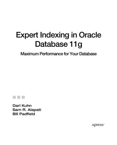Expert indexing in Oracle database 11g