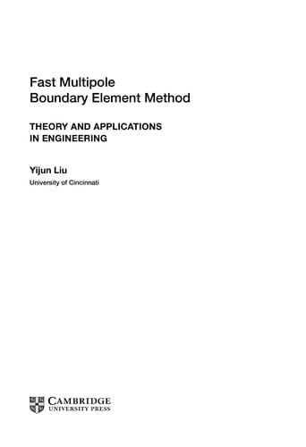 Fast multipole boundary element method